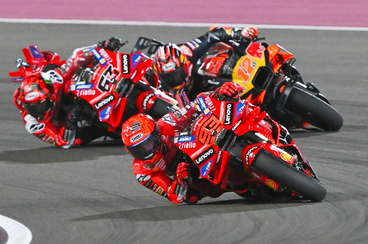 2025 MotoGP: Marc Marquez wins whirlwind Qatar GP 